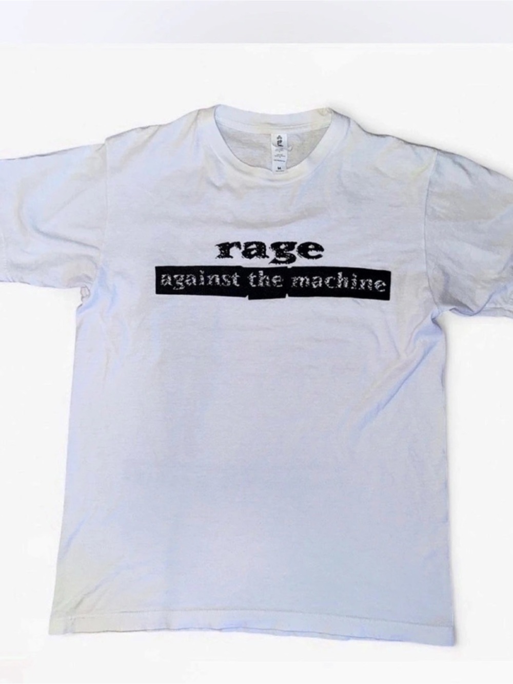 Rage Against the Machine graphic tee Graphic Tee White Size Medium